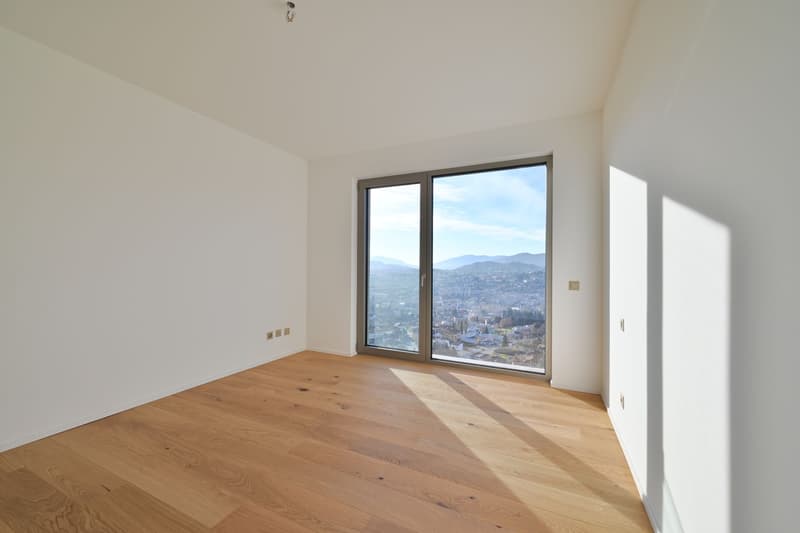 Residence Castagno I Hoch gelegene Wohnungen mit herrlichem Seeblick (11)