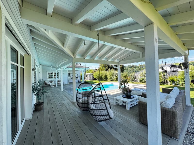 Dream villa with pool for families directly on the sun hill in Hölstein BL (10)