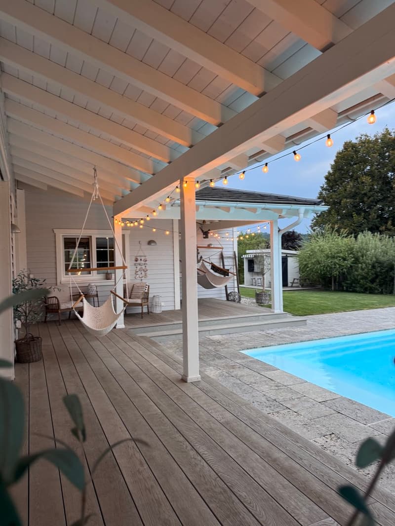 Dream villa with pool for families directly on the sun hill in Hölstein BL (14)