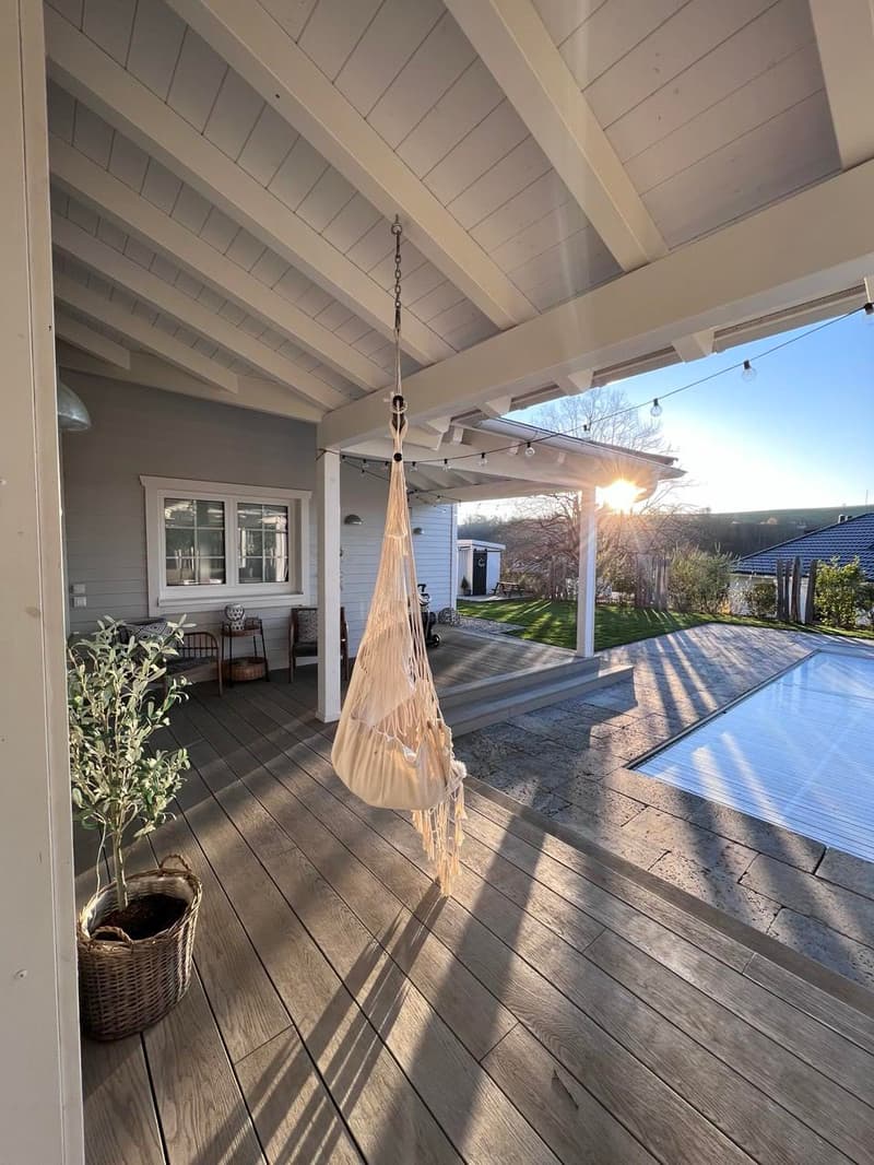 Dream villa with pool for families directly on the sun hill in Hölstein BL (6)