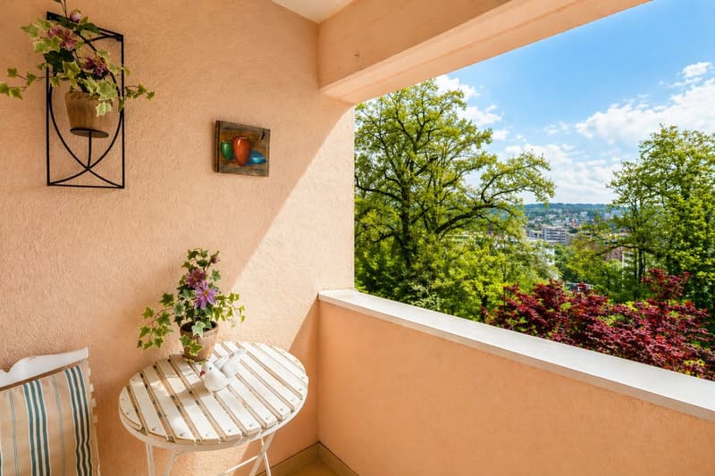 Stylish apartment with a view of the green (1)
