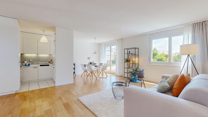 Stilvolles Wohnen mit privater Gartenoase (1)