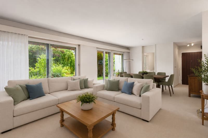 Idyllic garden apartment with potential (2)