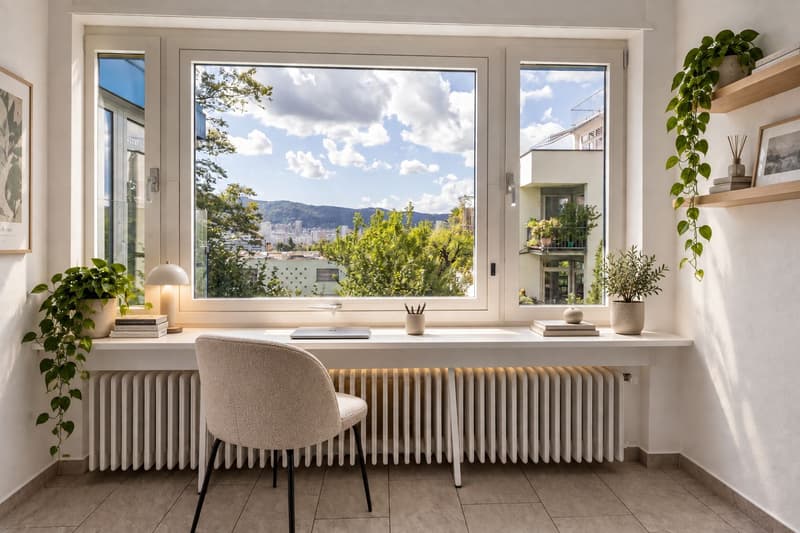 Wohnen über den Dächern der Stadt Zürich (2)