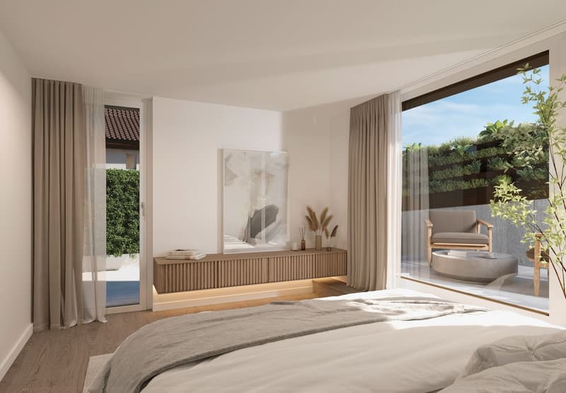 Neubau: Moderne Architektur mit viel Raum (1)