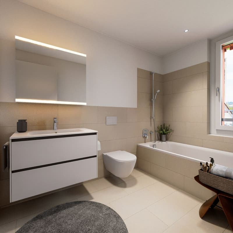 Appartement lumineux de 3,5 pièces (7)