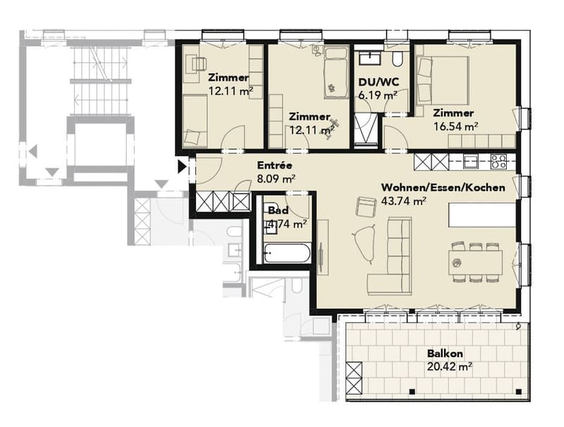 Stylish living in a quiet environment (3)