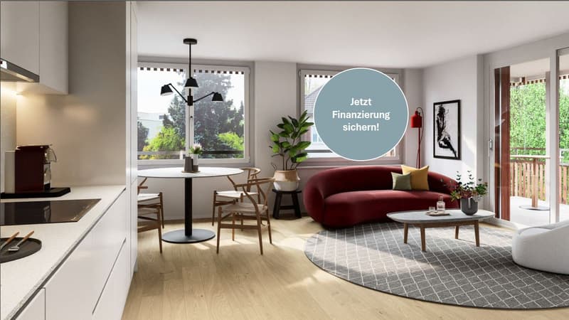 Attraktive 2.5-Zimmerwohnung mit Balkon (1)