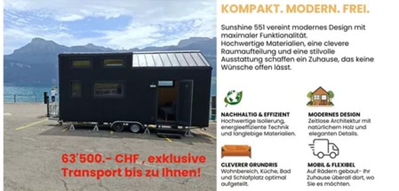 Charmantes Tiny House am Vierwaldstättersee in Gersau (2)