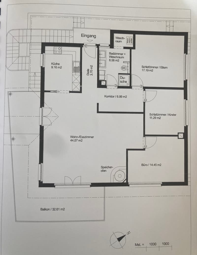 Mehrfamilienhaus (mit 3 Wohnungen, Pool und Garten) im malerischen Carona / Tessin (12)