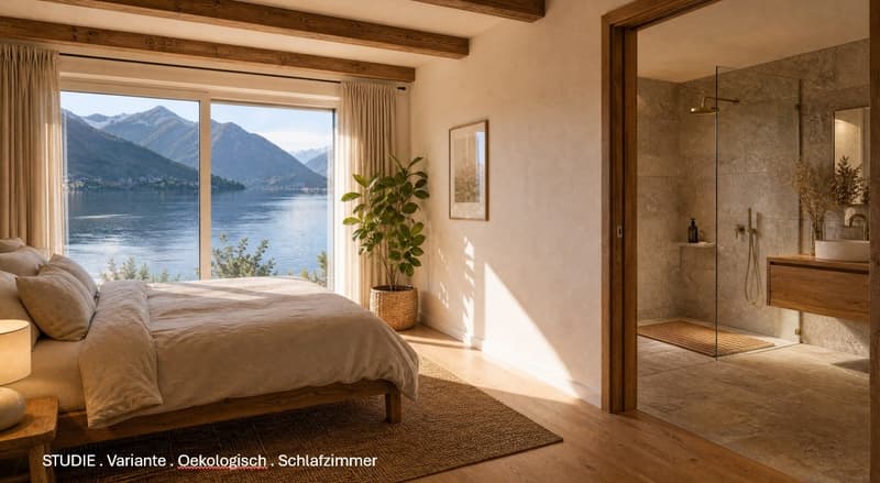 Lakefront apartment in Gersau – approx. 200 m² on 2 floors, maisonette potential, lake access (8)
