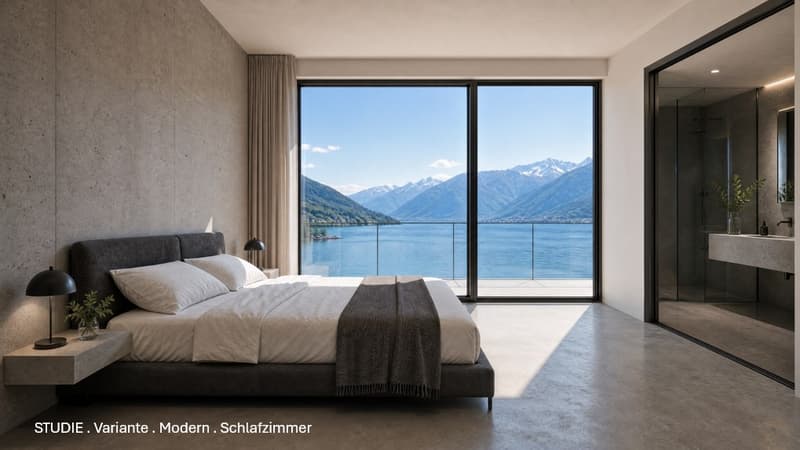 Lakefront apartment in Gersau – approx. 200 m² on 2 floors, maisonette potential, lake access (2)