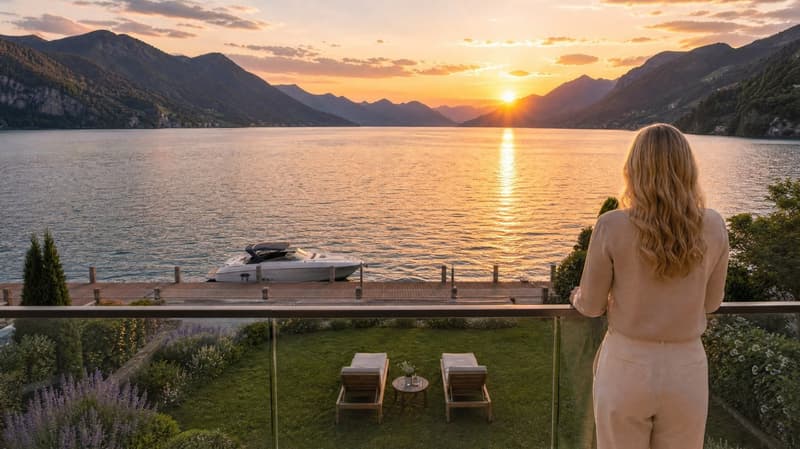 Appartement au bord du lac à Gersau/Schwyz directement sur le lac – environ 200 m² sur 2 étages, appartement au rez-de-chaussée avec accès au lac (4)