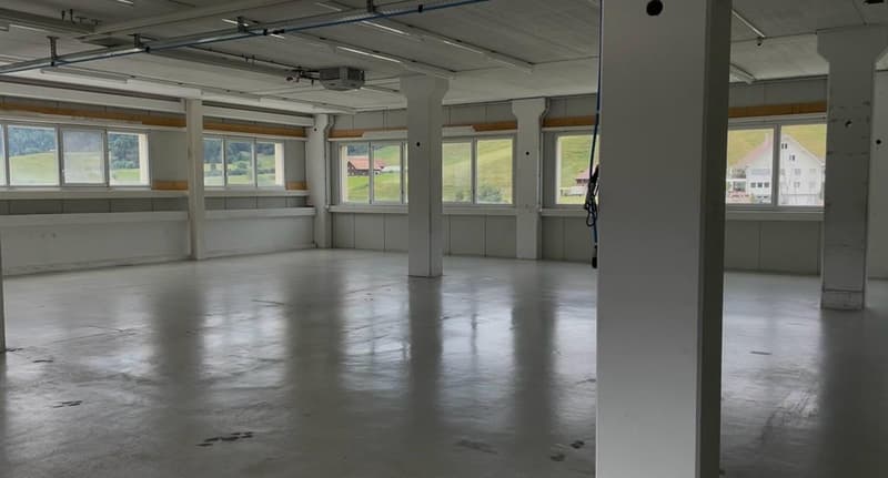 Espace commercial/stockage/production (environ 1000 m2) à louer à Einsiedeln (canton de Schwyz) (1)