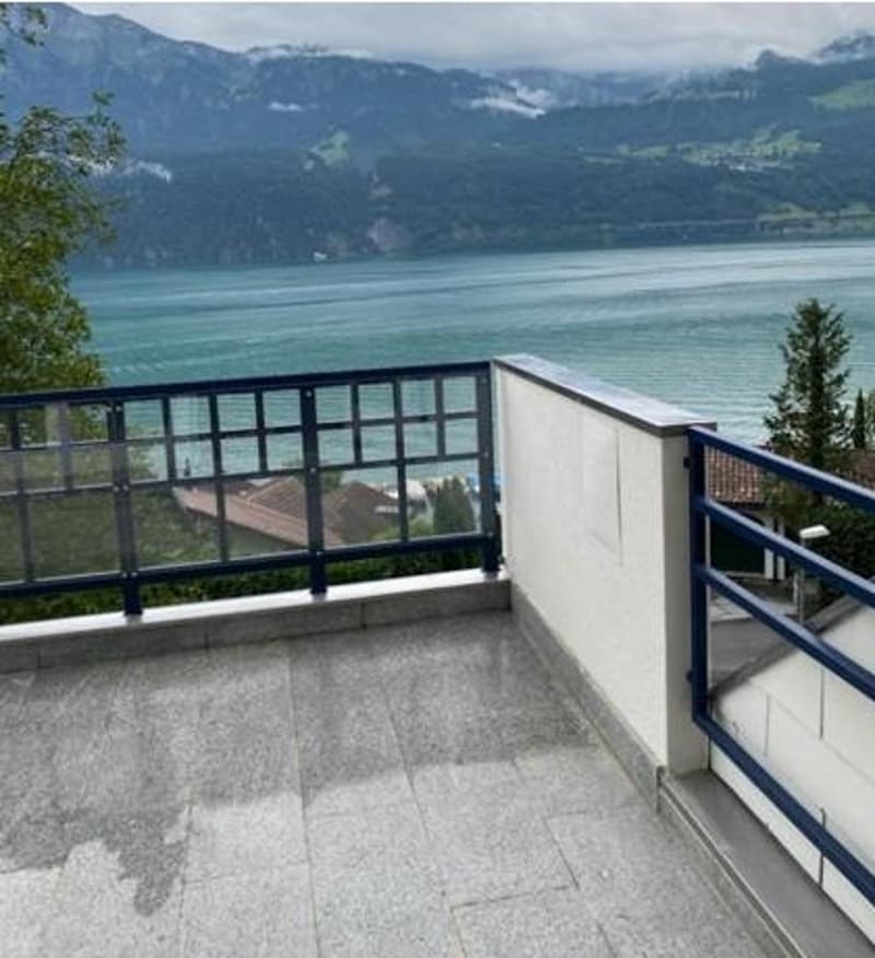 4 Appartamenti in proprietà in due case a schiera collegate con VISTA LAGO a Gersau/SZ (10)