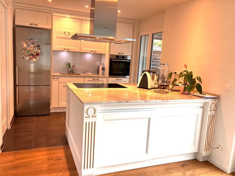 5.5-room corner house with pool - modern living in Neuwilen (6)