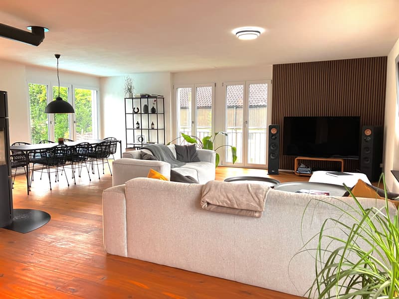 5.5-Zimmer Eckhaus mit Pool - modern wohnen in Neuwilen (4)