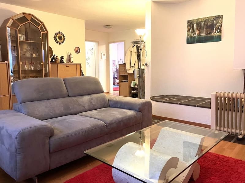 80 m² garden apartment with chimney - just a few steps from the train station (9)