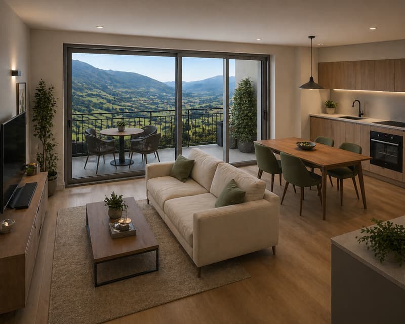 Nouveau - en construction appartement de 2,5 pièces avec vue panoramique à Onsernone (4)