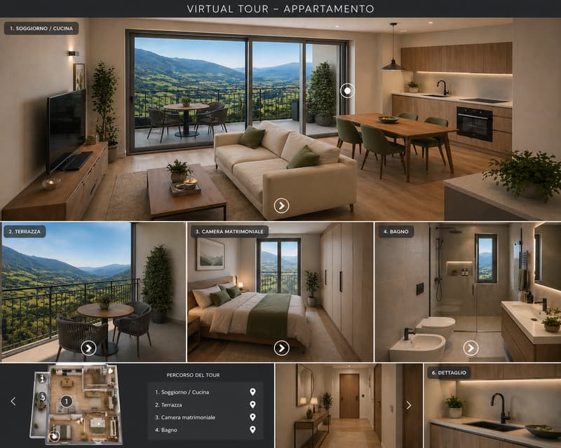 Nouveau - en construction appartement de 2,5 pièces avec vue panoramique à Onsernone (2)