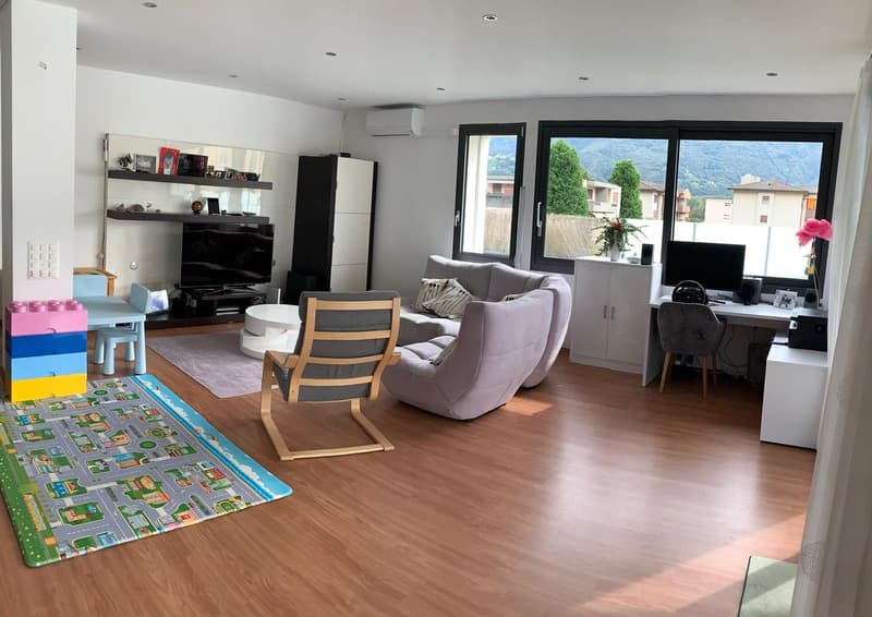 Splendido appartamento di 3.5 locali con giardino a Bellinzona (12)