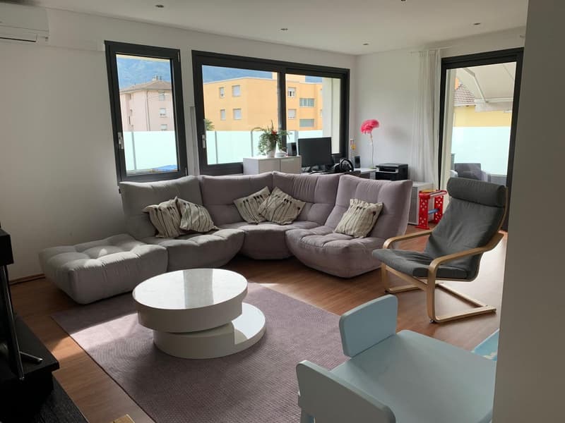Splendido appartamento di 3.5 locali con giardino a Bellinzona (4)