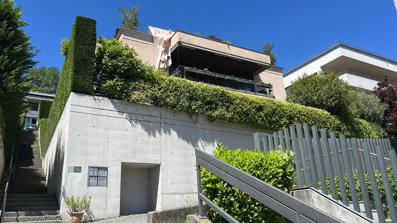 Spacious 7-room apartment with garden and panoramic view in Lugano (3)