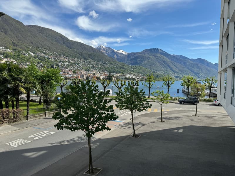 Appartement moderne meublé avec vue sur le lac à Locarno (9)