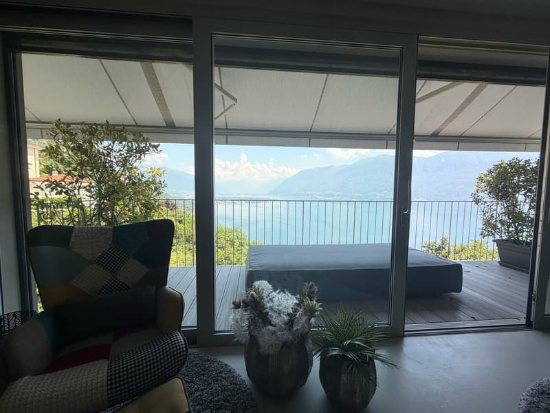 Elegante loft de 3.5 pièces avec vue panoramique à Ronco sopra Ascona (3)