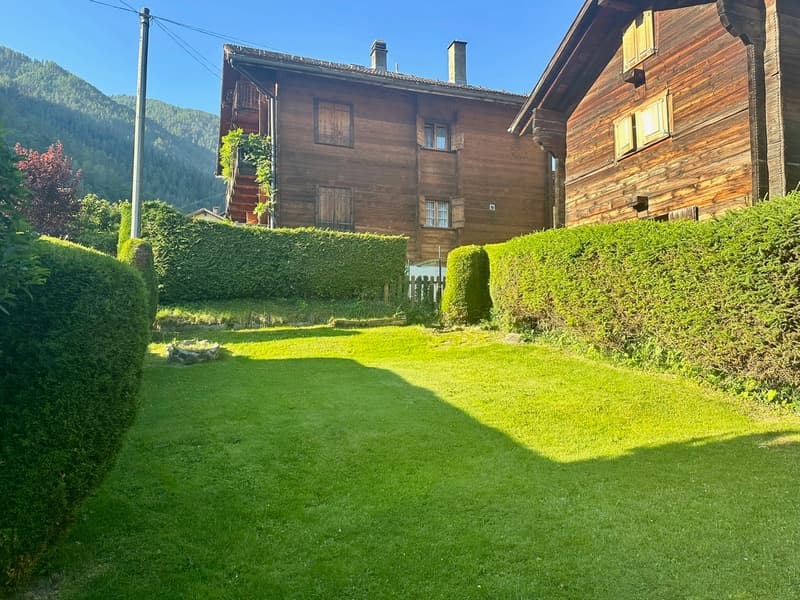 Une demi-maison villageoise 5,5 pces avec beaucoup de charme à Nendaz (10)