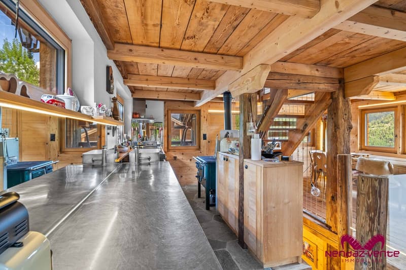 Chalet authentique à louer à la semaine ou saison - un rêve à la montagne (3)
