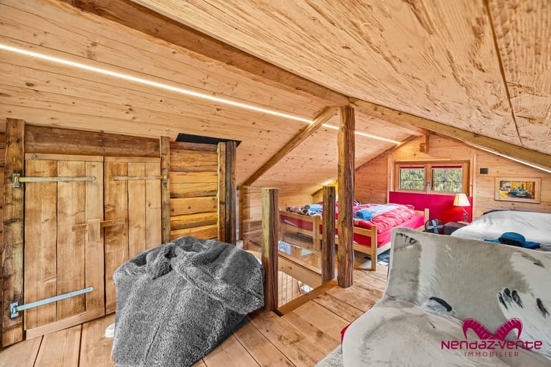 Chalet authentique à louer à la semaine  - un rêve à la montagne (5)