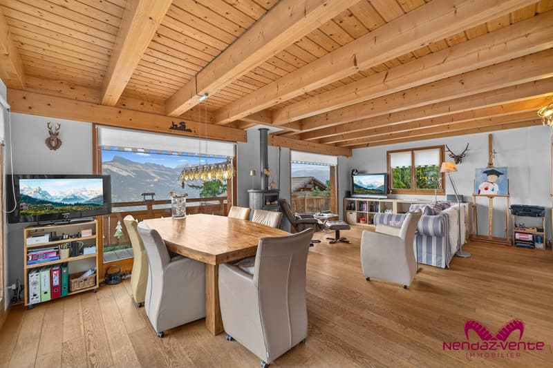 Magnifique chalet 5,5 pièces vue imprenable vente aux étrangers (2)