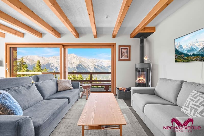 Magnifique chalet 4,5 pièces vue imprenable - vente aux étrangers (6)