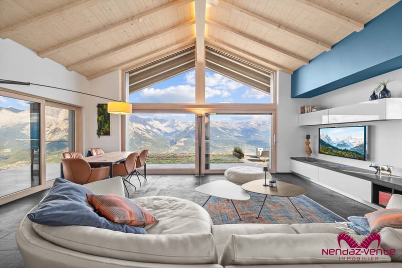Un chalet de toute beauté aux Rairettes en résidence principale (2)