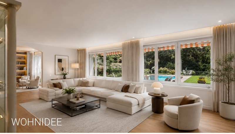 Grosszügiges Wohnzimmer