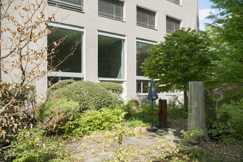 gemütlicher Gartensitzplatz