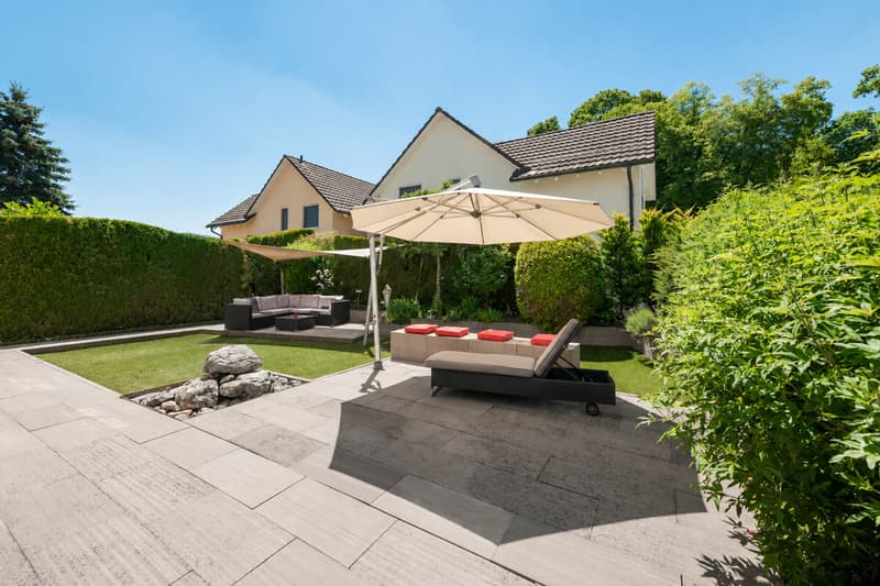 Einladender Garten