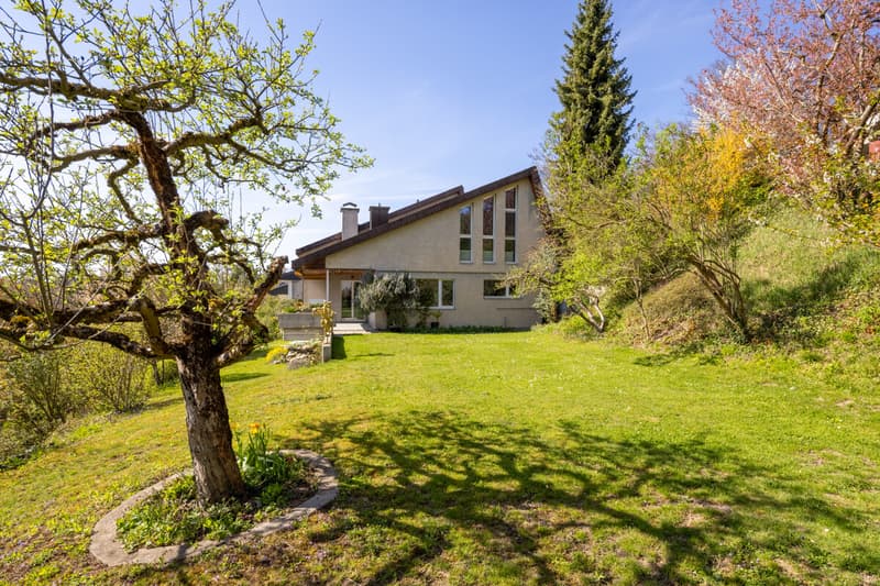 Einfamilienhaus mit grossem Garten