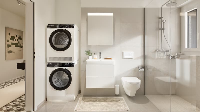 Nasszelle mit Dusche