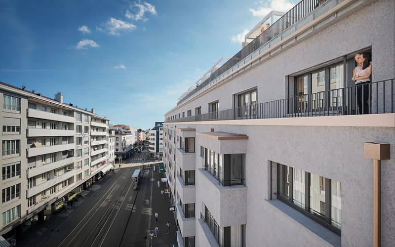 Fassade gegen die Seefeldstrasse