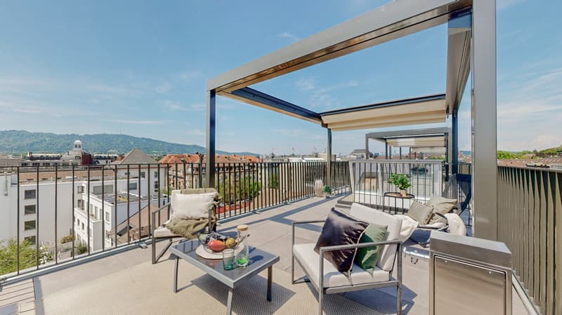Private Dachterrasse