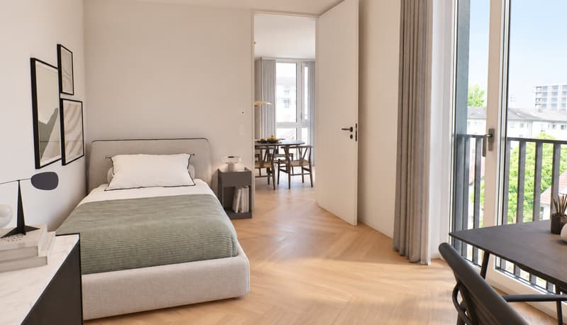 3.5 Zimmer-Gästeschlafzimmer