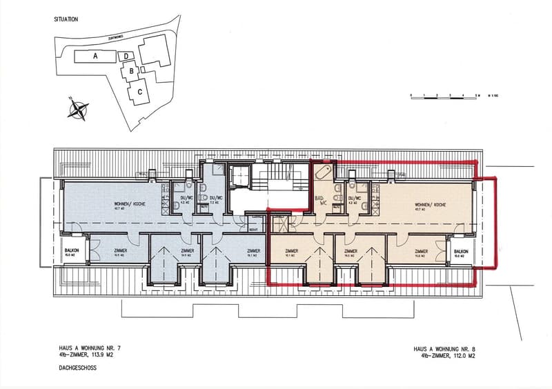 Grosszügige und moderne 4.5-Zimmer-Dachwohnung im Grünen (14)
