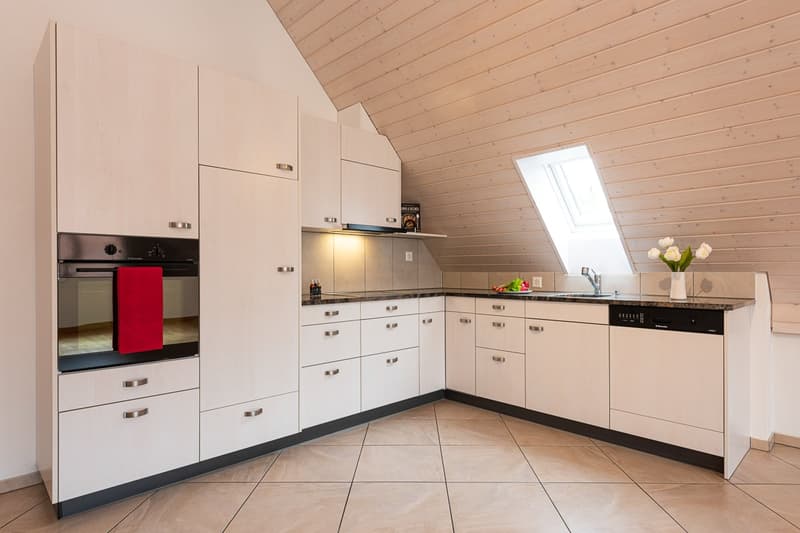 Grosszügige und moderne 4.5-Zimmer-Dachwohnung im Grünen (2)
