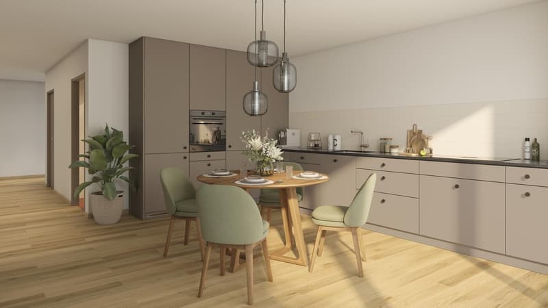 Habiter avec vue sur le lac - Appartement de 4,5 pièces lumineux à Wädenswil (3)