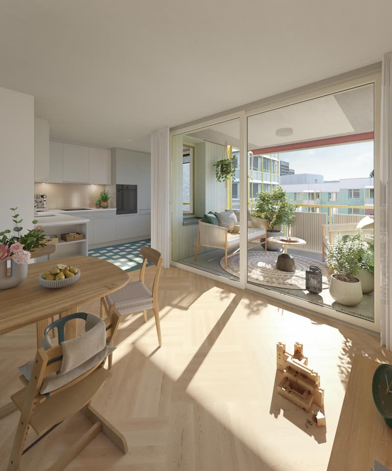 3.5 Zimmerwohnung in Schlieren (1)