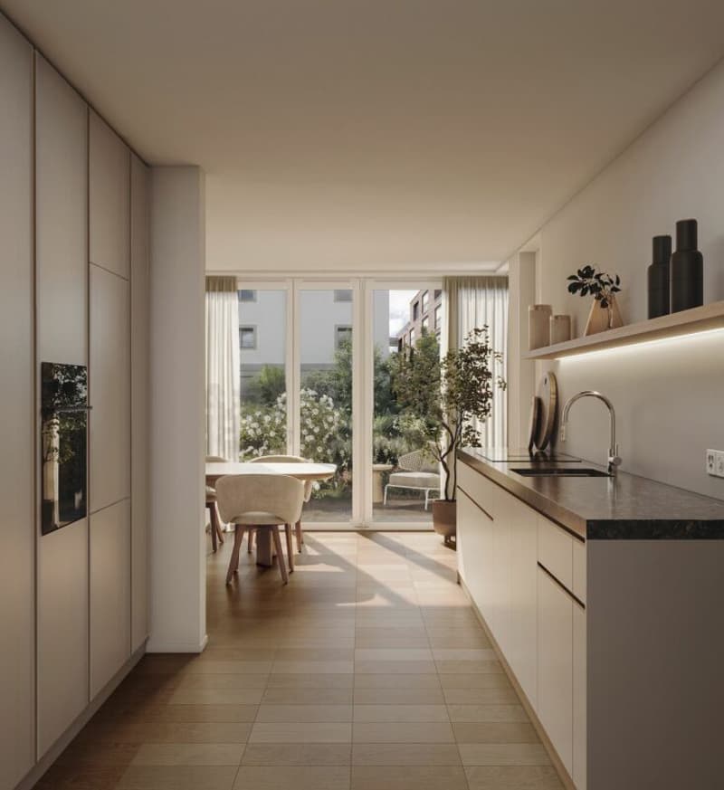 Ruhige 3.5 Zimmer-Gartenwohnung im Grünen (3)