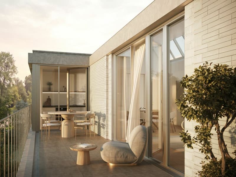 Appartement attique exclusif 2.5 pièces avec terrasse privée (1)