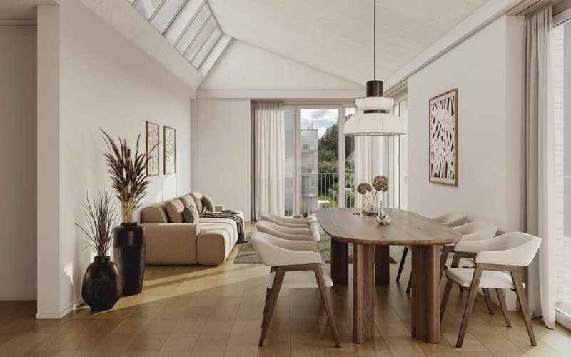 Appartement attique exclusif 2.5 pièces avec terrasse privée (2)